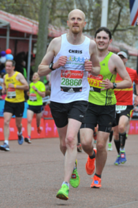 Chris Turner with London Medal