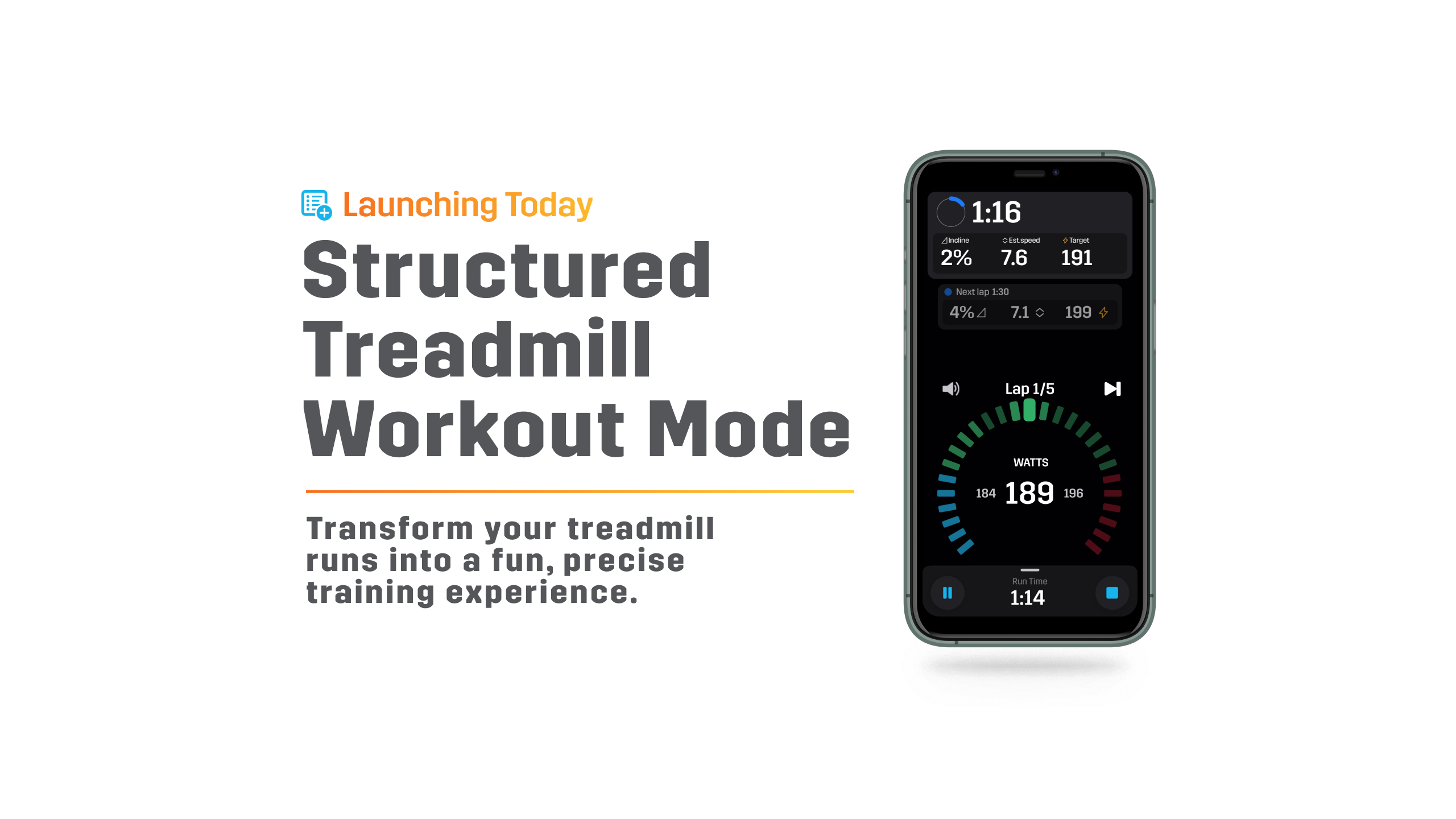 How to use shop 'running app on treadmill