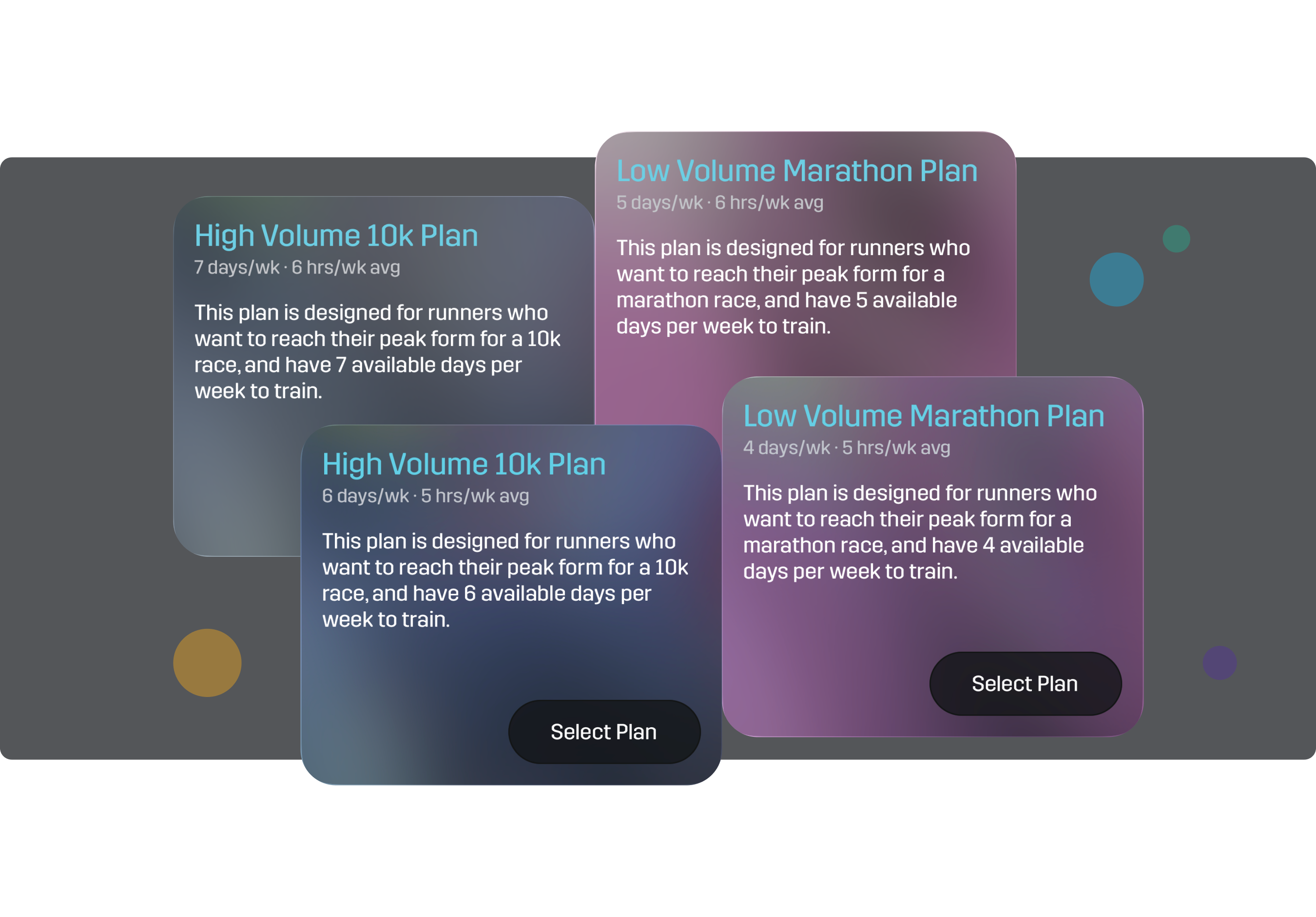 New Training Plans | 8 new plans to fit your capability & schedule