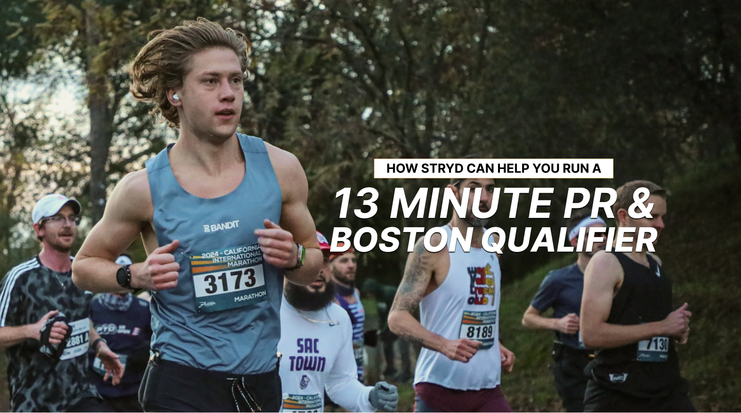 From Sub-3 to Sub-2:45: How to Run a 13-Minute Personal Best & Earn a Boston Qualifier with Stryd