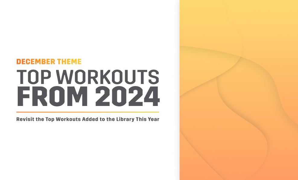 Year-in-Review: Discover the Top Workouts Added to the Library in 2024!