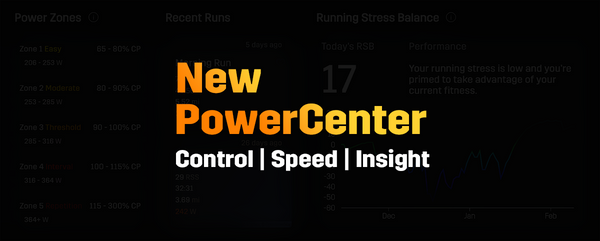 Introducing the new PowerCenter - New Stryd Power Analysis Platform
