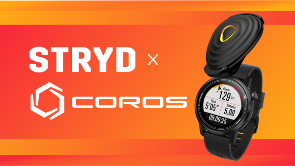COROS provides native & full Stryd compatibility