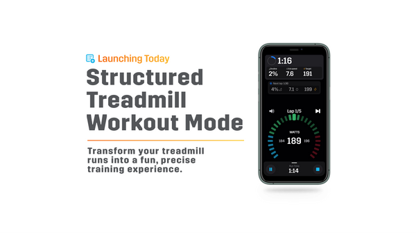 New Feature Release: Structured Treadmill Workout Mode