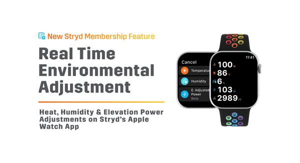 Perfect Pacing in Any Environment: Real Time Heat, Humidity, and Elevation Power on Stryd’s Apple Watch App