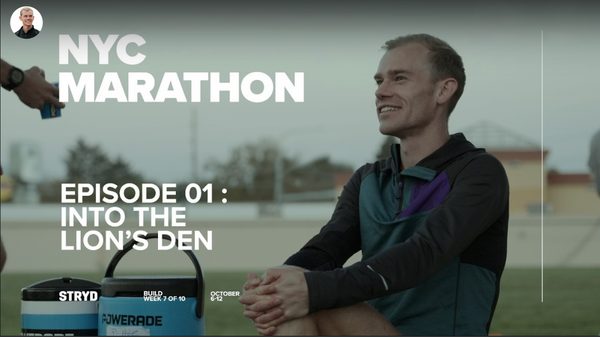 Olympian Clayton Young's Marathon Journey Continues | New Video Series Powered by Stryd