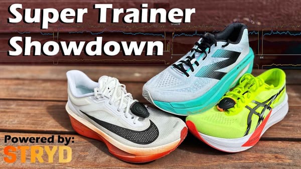 Super Trainer Showdown: Watch the Latest Shoe Review from TF XC Powered by Stryd